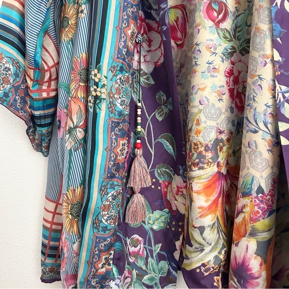 New Johnny Was Weller Topiary Hunter Kimono | Size XXL - Picture 8 of 11